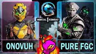 MK1 Onovuh (CYRAX) VS Pure FGC (NOOB SAIBOT)Mortal Kombat 14K 60ᶠᵖˢ