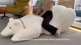 GEXIA FURNITURE_ Polar Bear Lazy Sofas