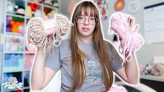 A messy yarn delivery... | PassioKnit Vlog