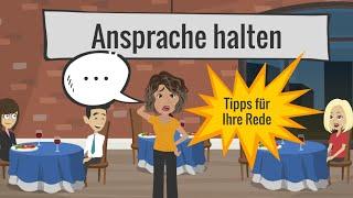 Rede halten: Tipps für eine gute Ansprache