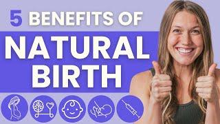 NATURAL BIRTH IS ACTUALLY HEALTHY FOR MOMS and BABIES