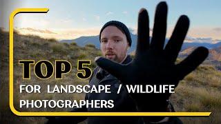 Essential Gear for Landscape & Wildlife Photographers | Top 5 Must-Have Items