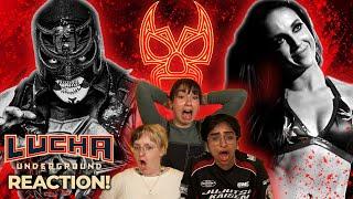 Girls (who don't lucha) React to Lucha Underground | Chelsea Green vs Penta!