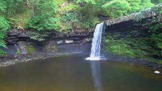 Sgwd Gwladys Waterfalll in the Brecon Beacons