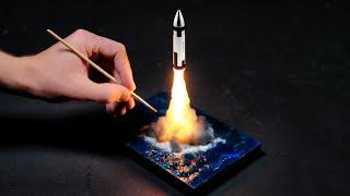 How to Make a Realistic Tiny Rocket!