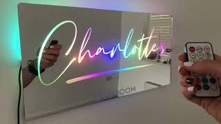 Personalised Name Mirror