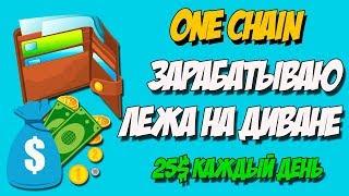 Зарабатываю каждый день  лежа не диване 25$