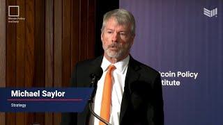 Michael Saylor "Bitcoin for America" Keynote Speech | The Bitcoin Policy Institute