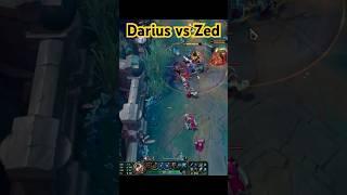 Darius vs Zed#lol #riot #lolshorts #gaming #noxus #1v1 #darius #zed #shorts #lofi #league #toplane