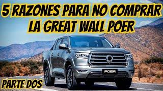 ¿PORQUE NO COMPRAR UNA POER? GREAT WALL POER