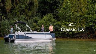 Crest Pontoon Boats | 2024 Classic LX & Classic LX Fish