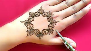 New stylish back hand mehndi design | Gol tikki mehndi design | mehndi design | mehandi | Mehndi.