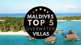 MALDIVES TOP 5  BEST WATER VILLAS WITH PRIVATE POOL : Presentations and Reviews (2022 - 4K UHD)