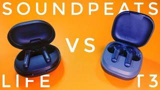 Which Should You Buy? SoundPeats Life vs. SoundPeats T3 #soundpeats #anc #earbuds