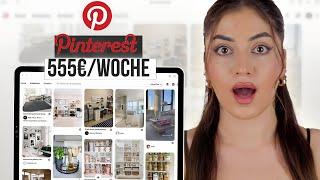 555€ pro Woche mit Pinterest Affiliate Marketing (GRATIS KURS)