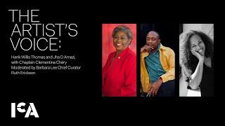 The Artist’s Voice: Hank Willis Thomas and Jha D Amazi, with Chaplain Clementina Chéry