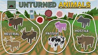 All Unturned Animals (Guide & Preview)