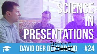 David der Dozent #24 –Interview mit der KIT-Nachwuchsgruppe "Science in Presentations"