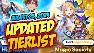 UPDATED ULTIMATE TIERLIST (AUGUST 25, 2024) | SEVENKNIGHTS IDLE ADVENTURE