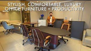 Latest Functional, Stylish, Robust, Sturdy Imported Office Furniture | Office Interior Posh Living