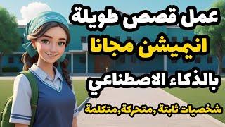 عمل فيلم كرتونى - عمل فيديو بالذكاء الاصطناعي مجانا - بالهاتف او الكومبيوتر