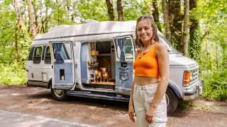 She Left Everything to Live Affordably in her Camper Van