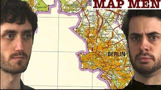 Why is there a BLANK space in this map of East Berlin?