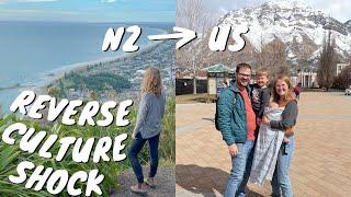 going back home - REVERSE culture shock || NZ to US