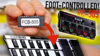 RC-505 FOOT CONTROLLER SETUP with FCB-505 Firmware