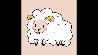 양(Sheep) 친구 그리기 #shorts