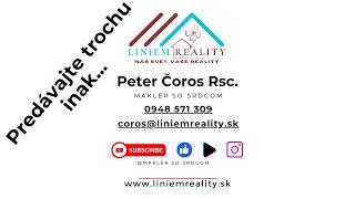 Predávajte trochu inak...Peter Čoros RSc.