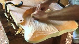 Curtis Buchanan -17. Smoothing the Seat with Travisher and Spokeshave