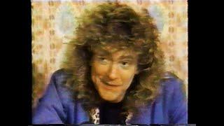 ROBERT PLANT LED ZEPPELIN MONTREAL MAR/88 NOW AND ZEN PRESS CONFERENCE CANADA