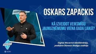 Kā izveidot veiksmīgu jaunuzņēmumu 1 gada laikā? | Oskars Zapackis | Icebreakers'25