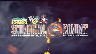 "Schmortal Kombat" promo ad designed by Jane Lyfe Graphix