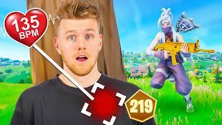 Fortnite Heart Rate Monitor Challenge!