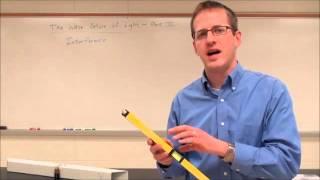 Interference of light lesson