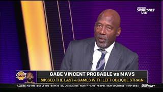 James Worthy reacts to Lakers make huge change to starting lineup vs. Luka/Kyrie-less Mavs tonight