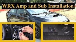 WRX Aftermarket Amp and Sub Installation: Sound System Upgrade Pt 4