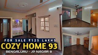 Cozy Home 93 | East Facing 20x30 3BHK Triplex For Sale JPN8 BDA