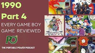 REVIEWING EVERY GAME BOY GAME RELEASED IN 1990 (PART 4) - POCubed Omnibus #5