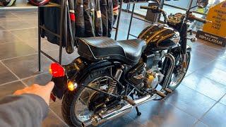 2025 All New Royal Enfield Bullet 350 Standard Battalion Black Full Review