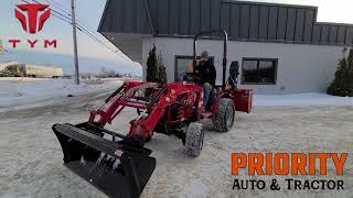 TYM T254 w/ Blizzard Snowblower - Priority Tractor - Houlton Maine