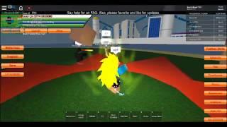 Roblox Dragon Ball Super Saiyan War all transformations