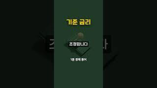 1분 경제 용어 - 기준 금리