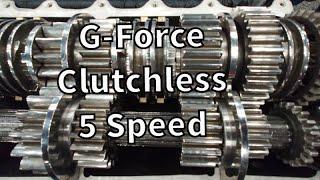 How a clutchless 5-speed racing transmission works.