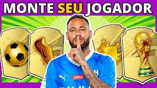  Escolha os Cards e MONTE SEU JOGADOR | Crie o Melhor Craque do FUTEBOL| Quiz