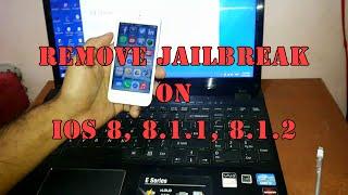 How to: remove Jailbreak any iDevice on iOS 8 | Also works with iOS 10