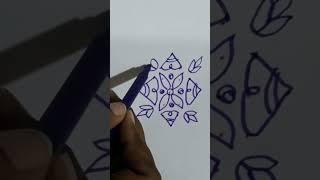 simple design 7to1#J.S Rangoli 