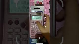 CASIO PINK CALCULATOR | CASIO FX-991EX | CASIO PINK SCIENTIFIC CALCULATOR AUTHENTICITY CHECK